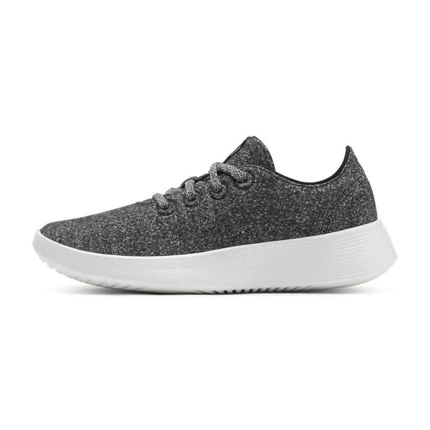 MENS WOOL RUNNER 2 - DARK GREY (LIGHT GREY)