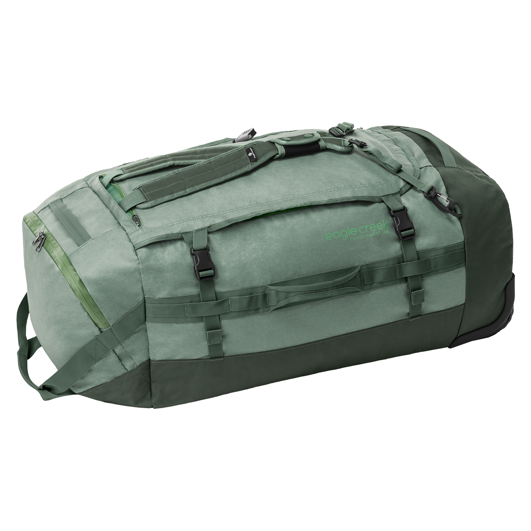 CARGO HAULER WHEELED DUFFEL 130L - DUCK GREEN