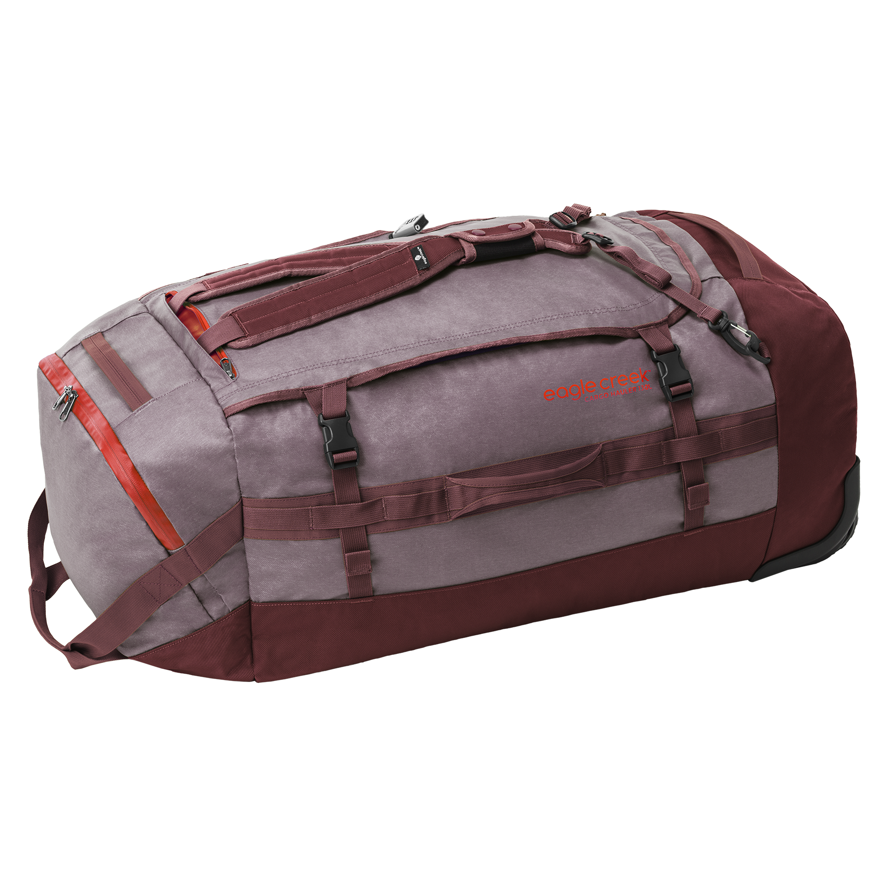 CARGO HAULER WHEELED DUFFEL 130L - CURRANT