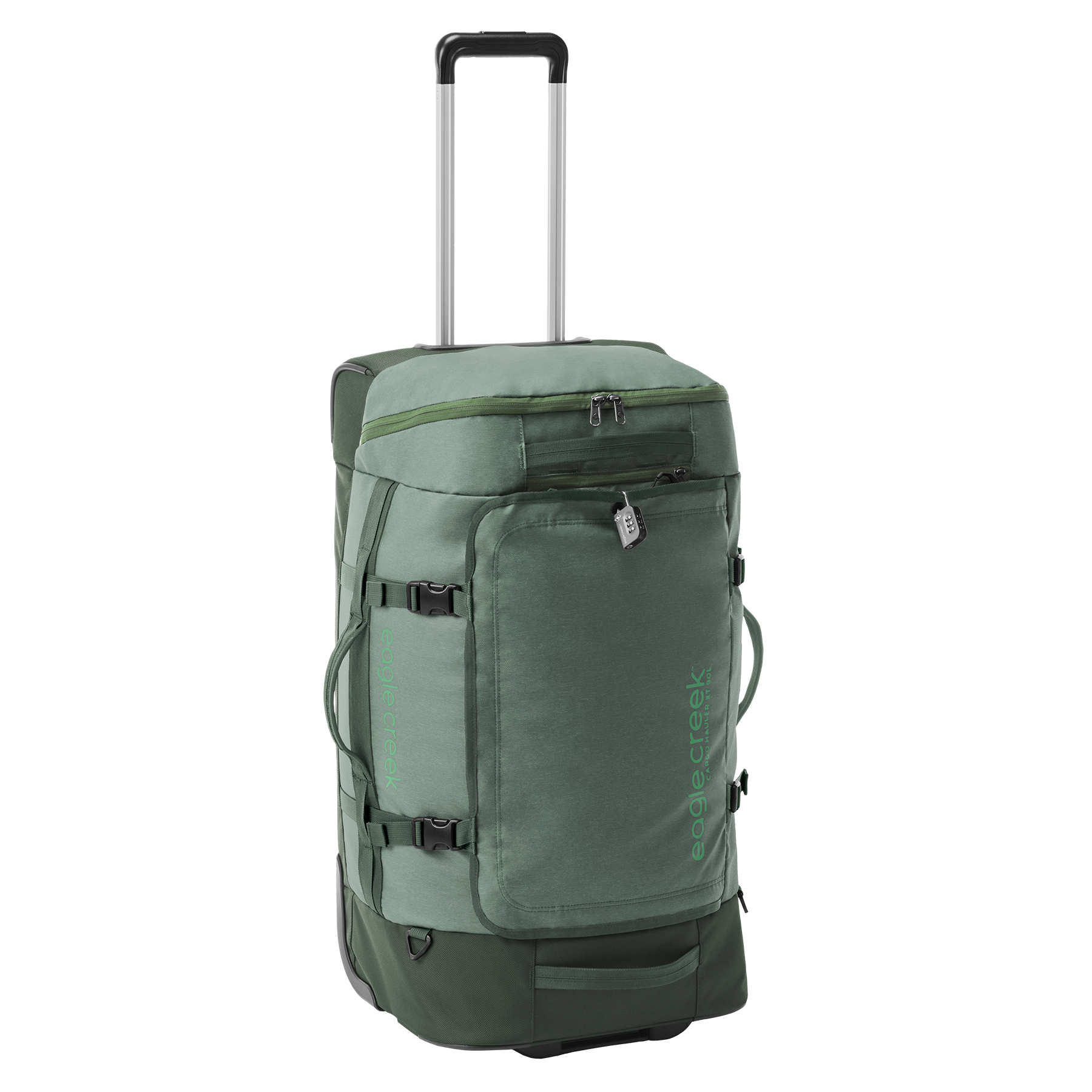 CARGO HAULER XT WHEELED DUFFEL 90L/29 INCH - DUCK GREEN