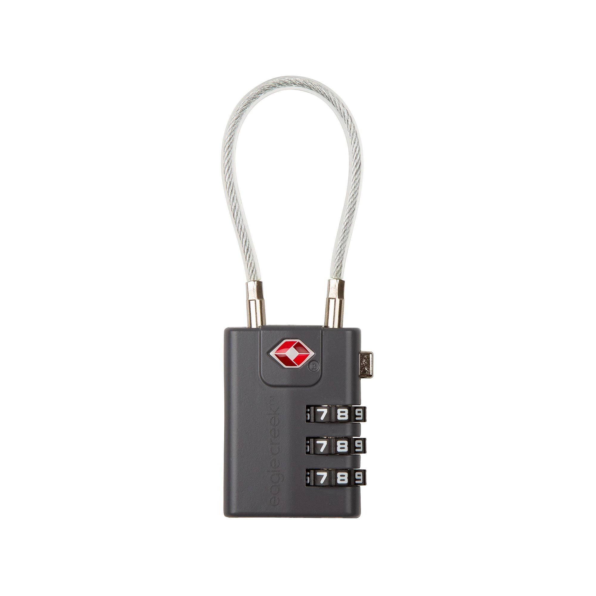 CABLE TSA LOCK - BLACK