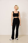 OLLY FLARE PANTS - BLACK