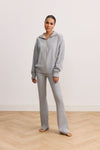 OLLY FLARE PANTS - GREY MELANGE