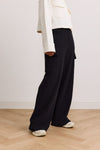 MOON CLASSIC CARGO PANTS - BLACK