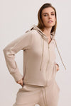 LARA ZIP UP - BEIGE