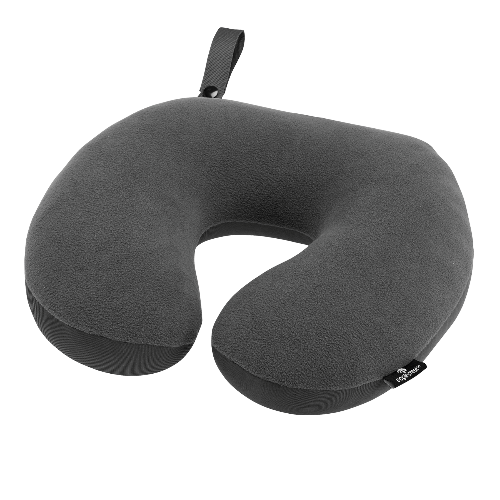 2 IN 1 TRAVEL PILLOW - EBONY