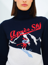 AFTERSKI SWEATER WOMEN - NAVY BLUE