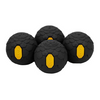 BALL FEET SET VIBRAM - BLACK