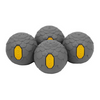 BALL FEET SET VIBRAM - GREY