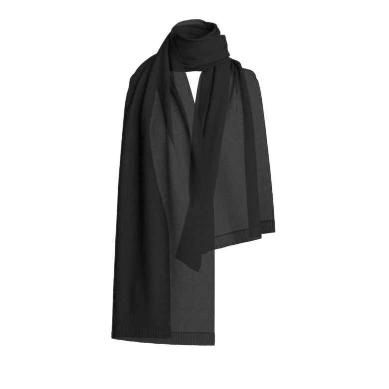 BLEFJELL SCARF - BLACK