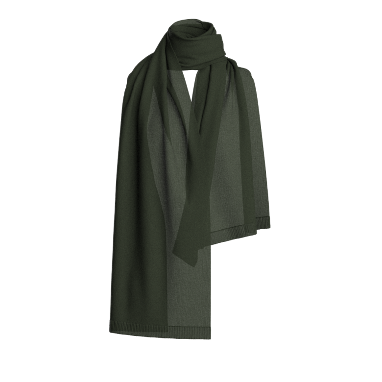 BLEFJELL SCARF - OLIVE GREEN