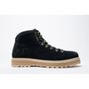 HIKING CORE SUEDE SHEARLING LINED M - NAVY