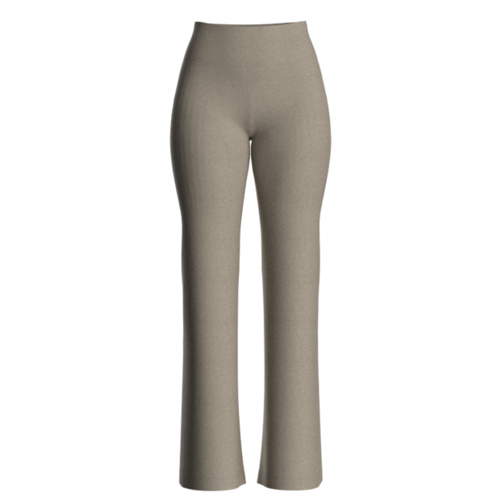 HYGGE FLARED PANT WOMEN - BROWN