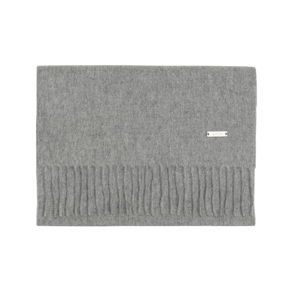 KIM SCARF - GREY MELANGE