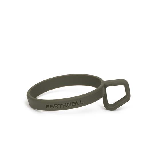 LOOPD SILICONE RING - FOLIAGE GREEN