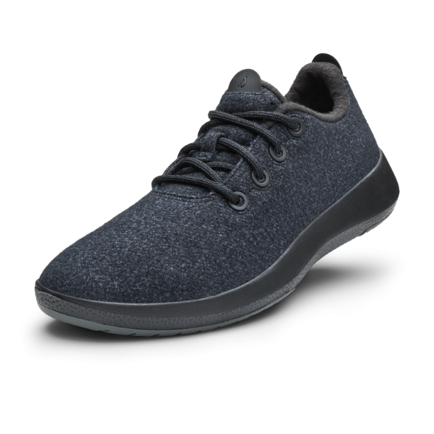 MENS WOOL RUNNER MIZZLES - NTRL BLCK (NTRL BLCK)