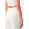 MOON CLASSIC FLARED PANTS - MARSHMELLOW