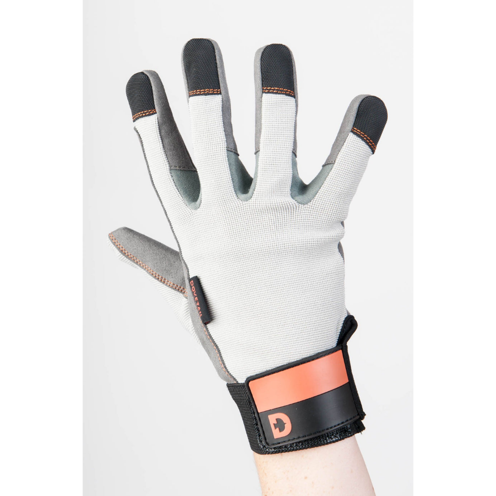 MULTIPURPOSE WORK GLOVE - GREY/BLACK/PAPRIKA