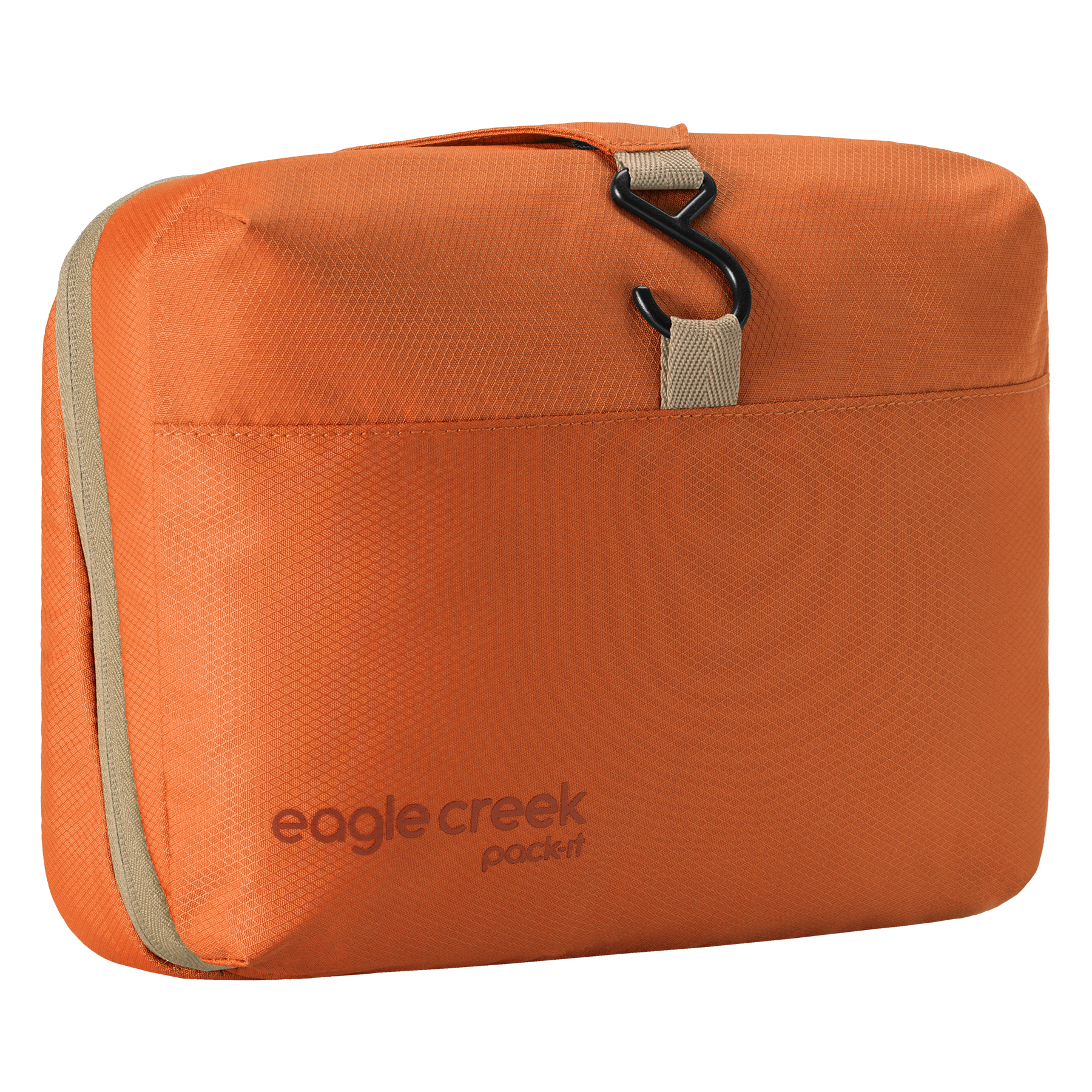 PACK-IT HANGING TOILETRY KIT - MANDARIN