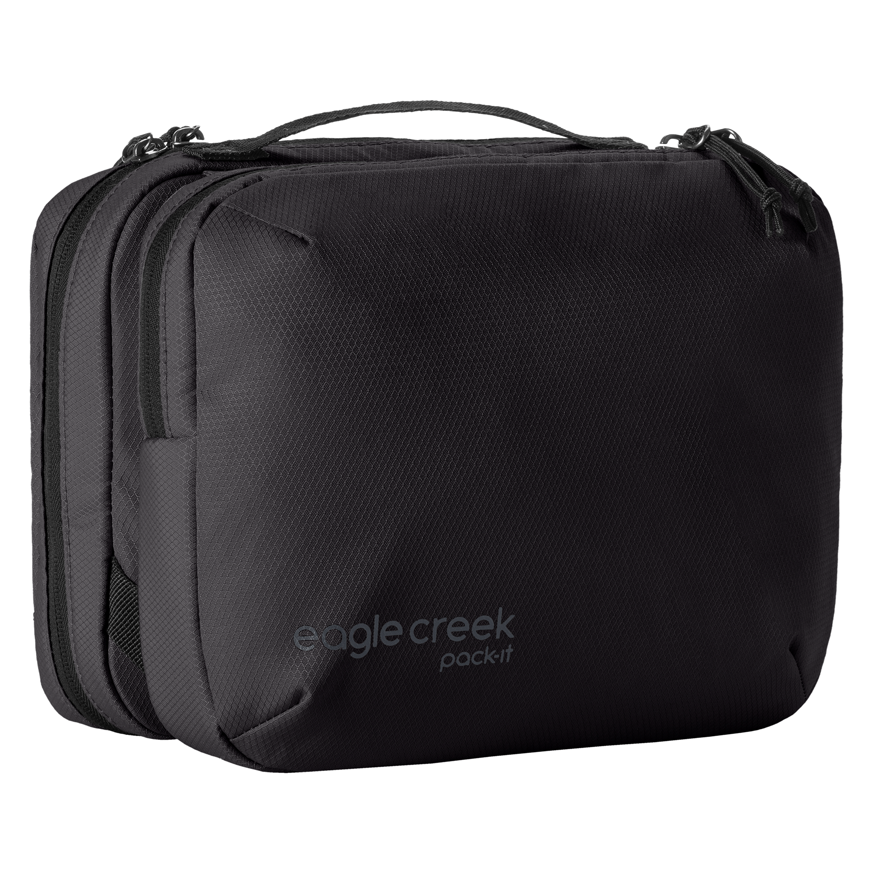 PACK-IT TRIFOLD TOILETRY KIT - BLACK