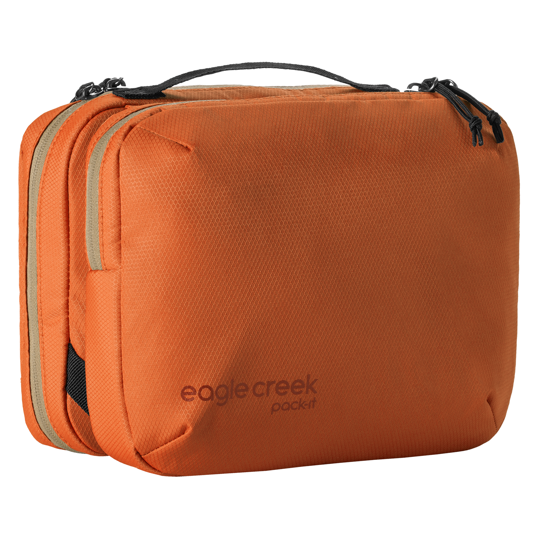 PACK-IT TRIFOLD TOILETRY KIT - MANDARIN