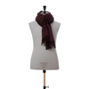 RENE SCARF - WINE RED