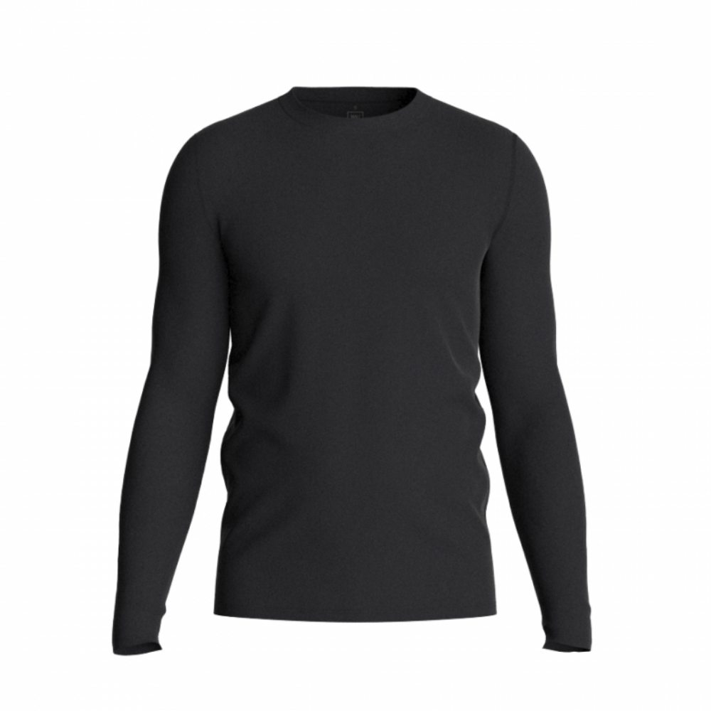 SNO LONG SLEEVE MEN - BLACK