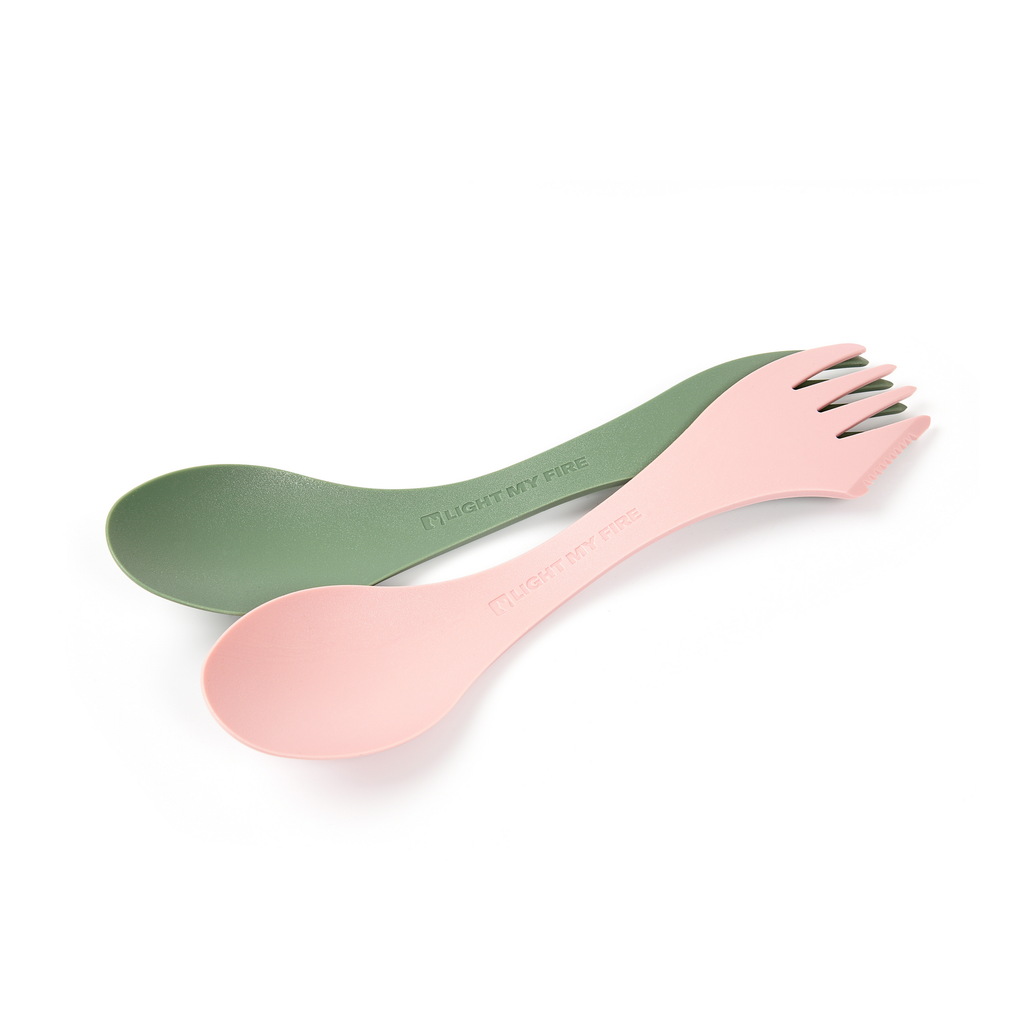 SPORK ORIGINAL 2-PACK - SANDY GREEN / DUSTY PINK