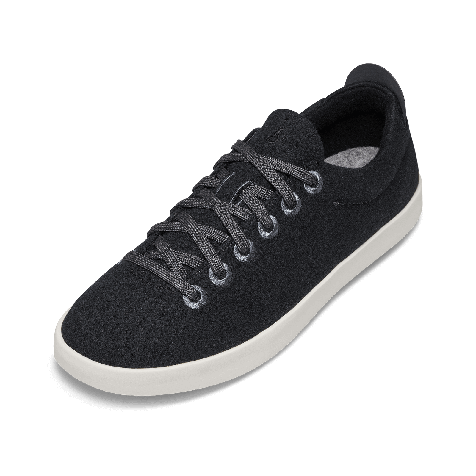 WOMENS WOOL PIPER - TRUE BLACK (WHITE)