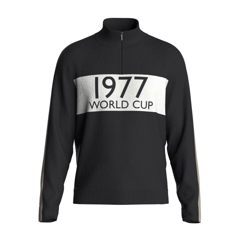 WORLDCUP ZIPUP MEN - BLACK