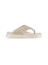 WOVEN TOE - OFF WHITE